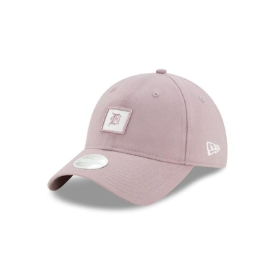 Detroit Tigers Gorra | New Era MLB Mini Patch 9twenty Adjustable Cap Mexico - Morados